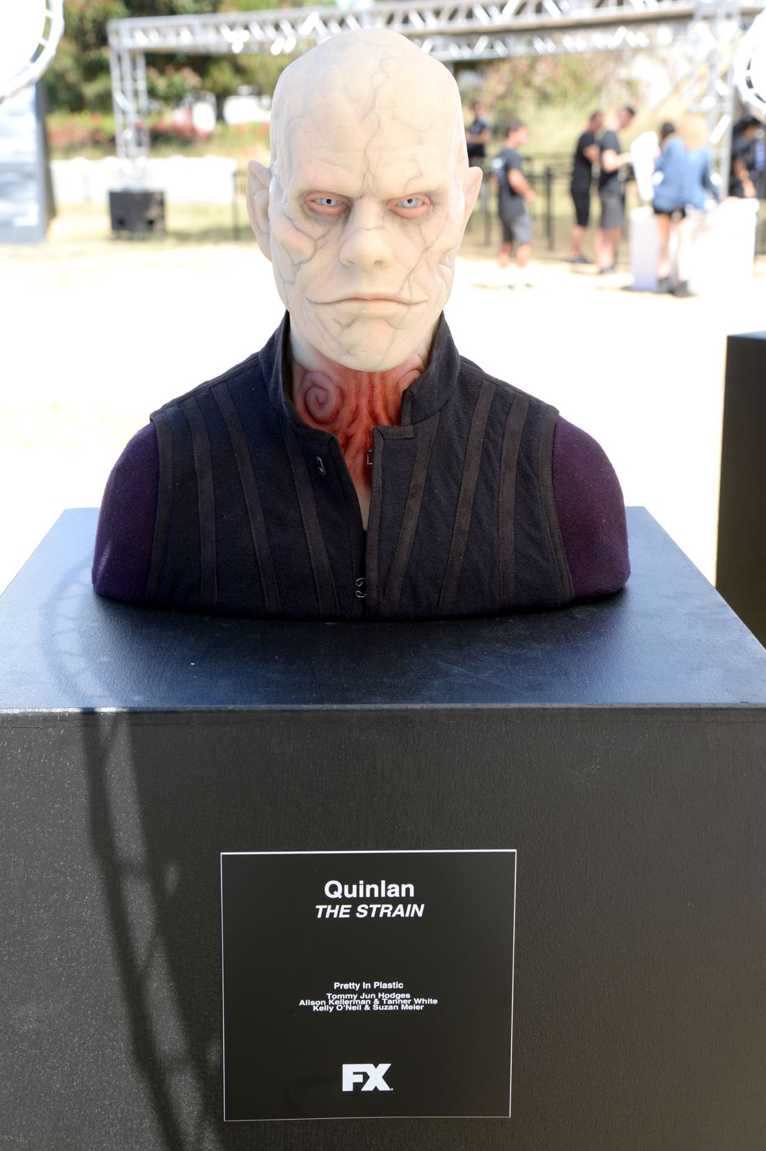 SAN DIEGO, CA - JULY 21: A wax figure of Quinlan from "The Strain" is seen on display at FXhibition during Comic-Con International 2016 at Hilton Bayfront on July 21, 2016 in San Diego, California. (Photo by Michael Kovac/Getty Images for FX)