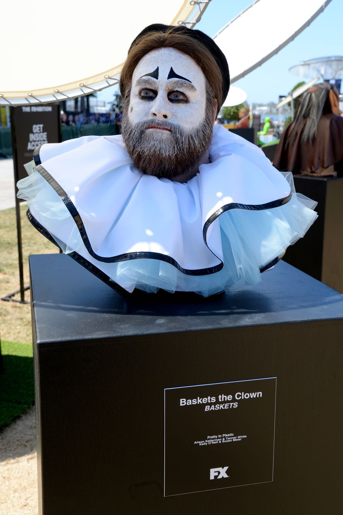 SAN DIEGO, CA - JULY 21: A wax figure of actor Zach Galifianakis is seen on display at FXhibition during Comic-Con International 2016 at Hilton Bayfront on July 21, 2016 in San Diego, California. (Photo by Michael Kovac/Getty Images for FX)