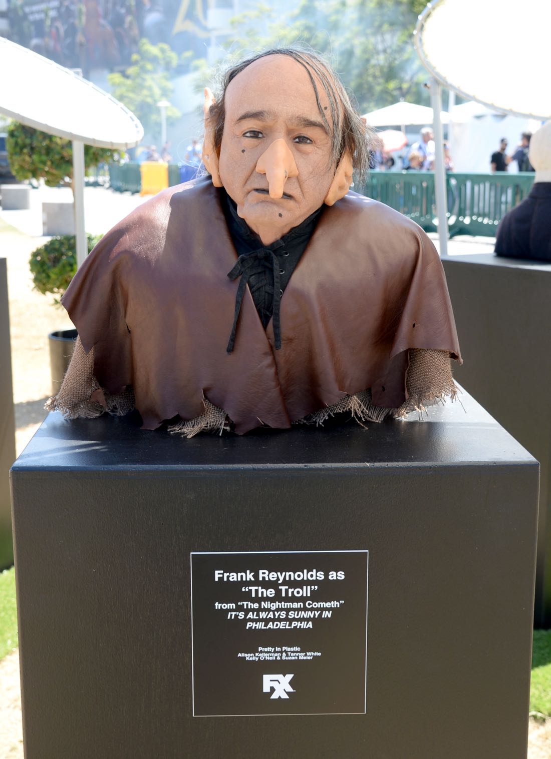 SAN DIEGO, CA - JULY 21: A wax figure of actor Danny Devito is seen on display at FXhibition during Comic-Con International 2016 at Hilton Bayfront on July 21, 2016 in San Diego, California. (Photo by Michael Kovac/Getty Images for FX)