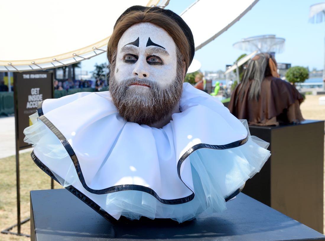 SAN DIEGO, CA - JULY 21: A wax figure of actor Zach Galifianakis is seen on display at FXhibition during Comic-Con International 2016 at Hilton Bayfront on July 21, 2016 in San Diego, California. (Photo by Michael Kovac/Getty Images for FX)