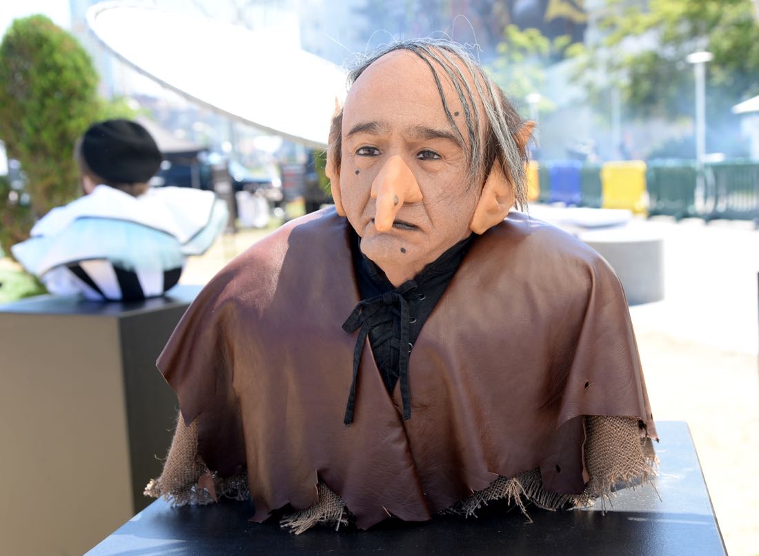 SAN DIEGO, CA - JULY 21: A wax figure of actor Danny Devito is seen on display at FXhibition during Comic-Con International 2016 at Hilton Bayfront on July 21, 2016 in San Diego, California. (Photo by Michael Kovac/Getty Images for FX)