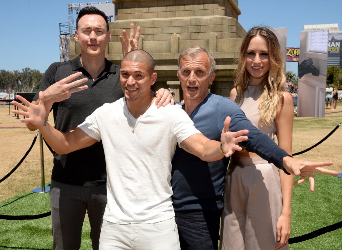 SAN DIEGO, CA - JULY 21: Actors Kevin Durand, Miguel Gomez Richard Sammel and Ruta Gedmintas attend FXhibition during Comic-Con International 2016 at Hilton Bayfront on July 21, 2016 in San Diego, California. (Photo by Michael Kovac/Getty Images for FX)