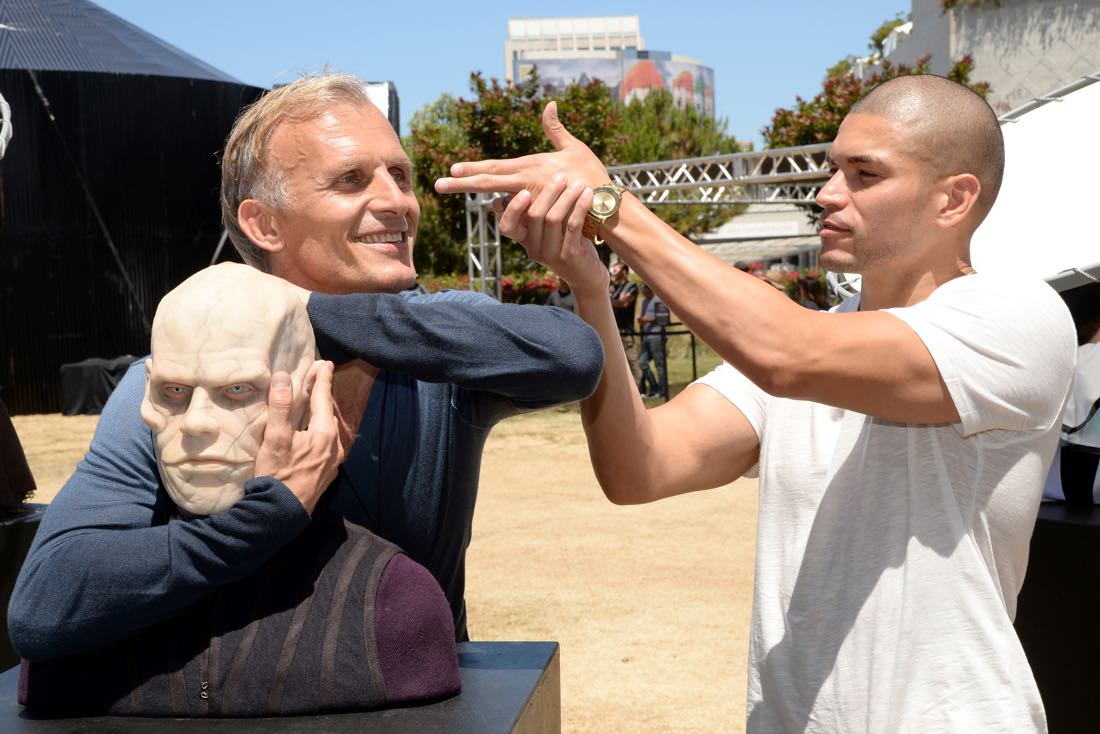 SAN DIEGO, CA - JULY 21: Actors Richard Sammel and Miguel Gomez attend FXhibition during Comic-Con International 2016 at Hilton Bayfront on July 21, 2016 in San Diego, California. (Photo by Michael Kovac/Getty Images for FX)