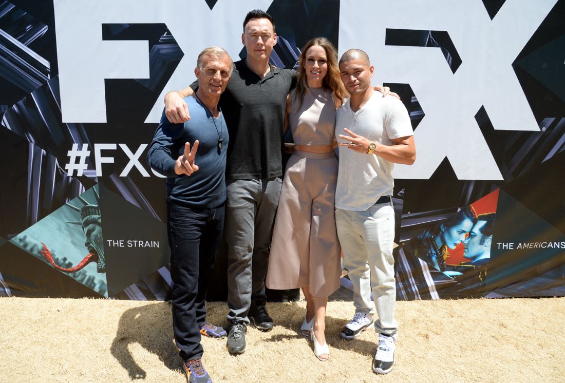 SAN DIEGO, CA - JULY 21: Actors Richard Sammel, Kevin Durand, Ruta Gedmintas and Miguel Gomez attend FXhibition during Comic-Con International 2016 at Hilton Bayfront on July 21, 2016 in San Diego, California. (Photo by Michael Kovac/Getty Images for FX)