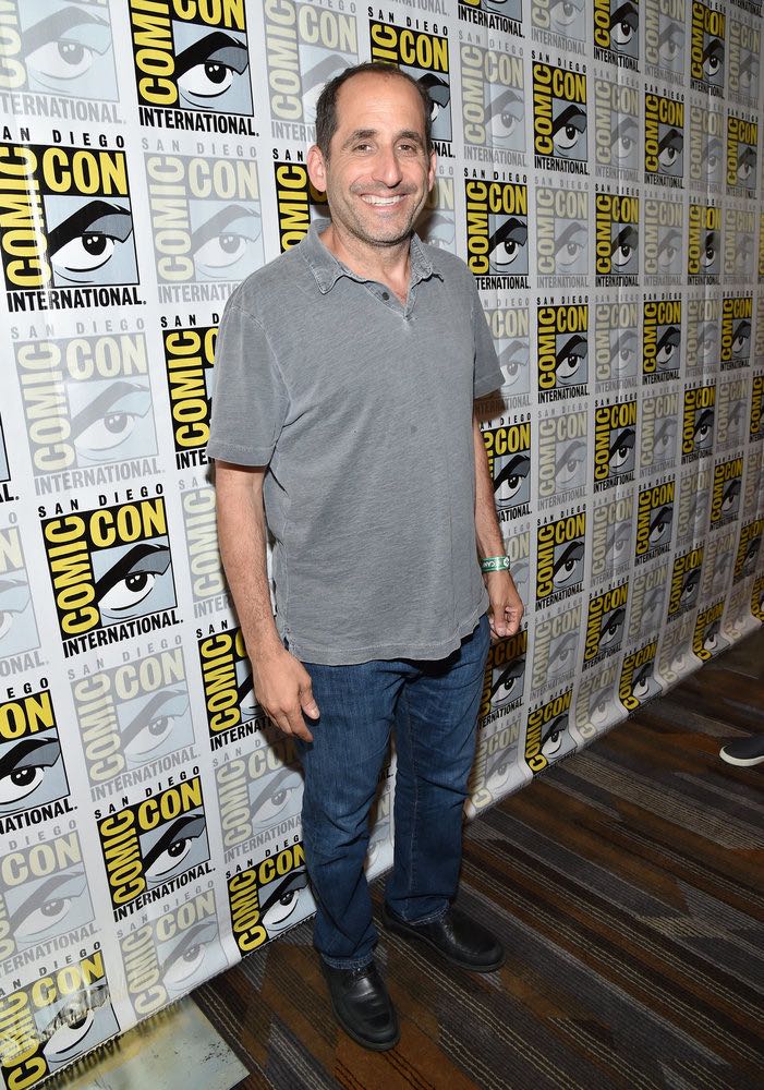 COMIC-CON INTERNATIONAL: SAN DIEGO -- "Colony Press Room" -- Pictured: Peter Jacobson-- (Photo by: Mike Windle/USA Network)