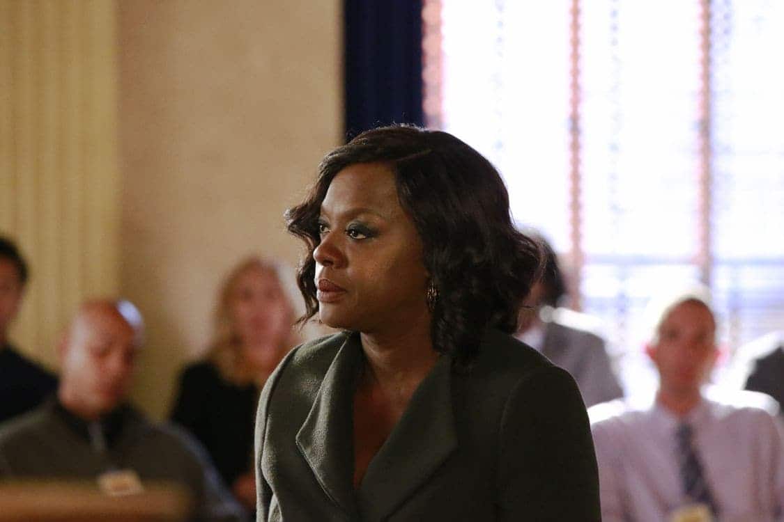 HOW TO GET AWAY WITH MURDER - "Always Bet Black" - Annalise presents her class with a high-profile murder case that pushes even the Keating 5's morals, while Laurel makes a shocking discovery through an unlikely source, on "How to Get Away with Murder," THURSDAY, OCTOBER 6 (10:00-11:00 p.m. EDT), on the ABC Television Network. (ABC/Mitch Haaseth) VIOLA DAVIS