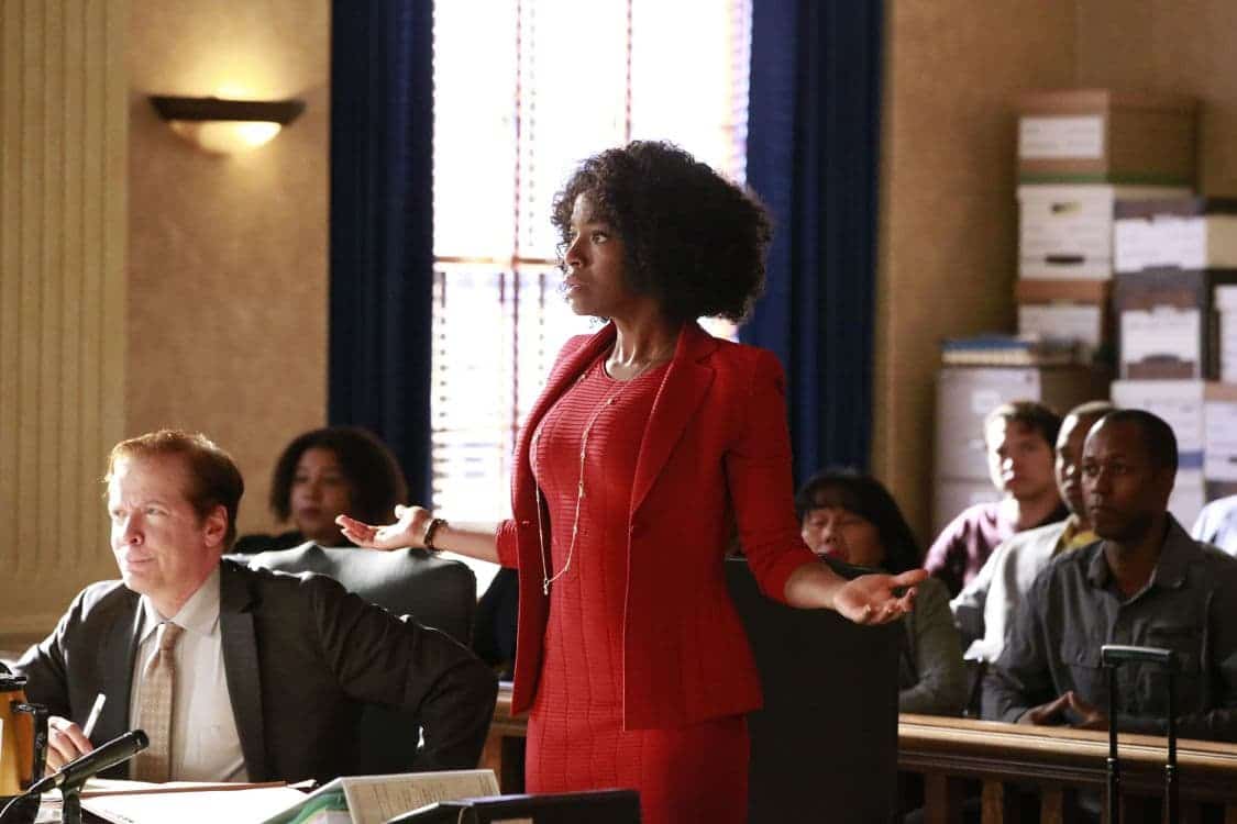 HOW TO GET AWAY WITH MURDER - "Always Bet Black" - Annalise presents her class with a high-profile murder case that pushes even the Keating 5's morals, while Laurel makes a shocking discovery through an unlikely source, on "How to Get Away with Murder," THURSDAY, OCTOBER 6 (10:00-11:00 p.m. EDT), on the ABC Television Network. (ABC/Mitch Haaseth) MILUANA JACKSON