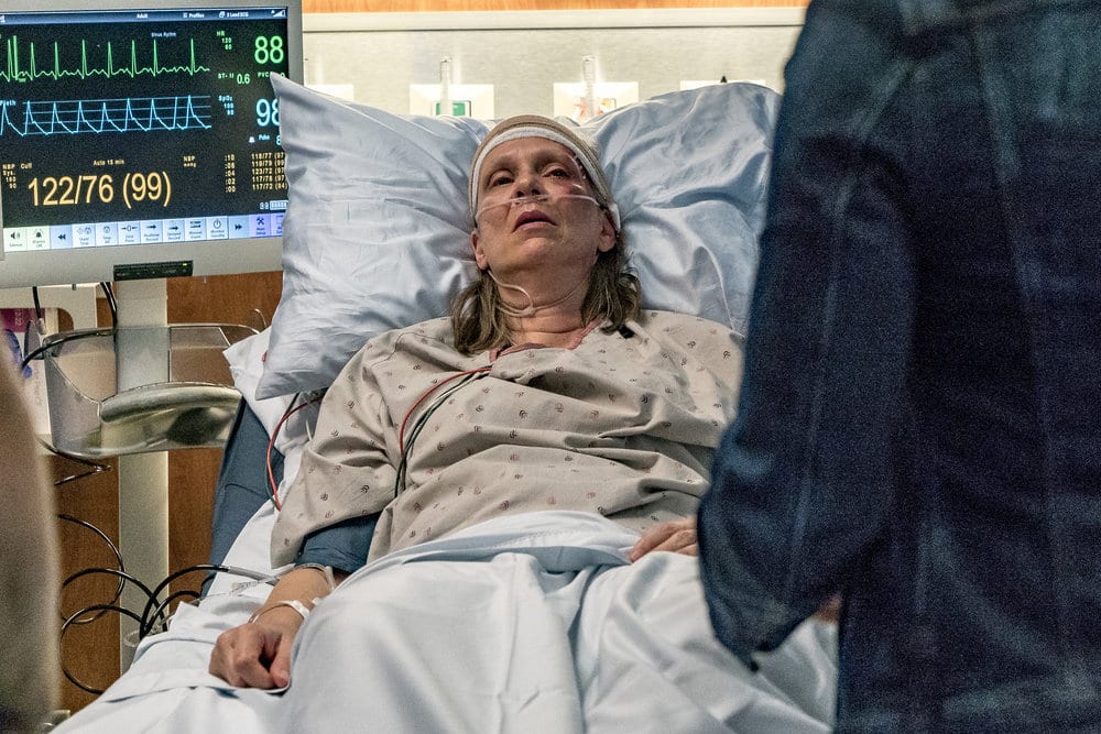 CHICAGO P.D. -- "All Cylinders Firing" Episode 403 -- Pictured: Amy Morton as Trudy Platt -- (Photo by: Matt Dinerstein/NBC)