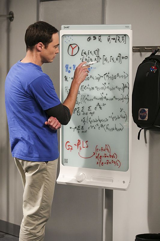 "The Dependence Transcendence" -- Pictured: Sheldon Cooper (Jim Parsons). Tensions rise when the boys struggle to complete their government project on time and Sheldon tries an energy drink to stay awake. Also, Penny and Amy go to a "party" at Bert (Brian Posehn) the geologist's house and Kooothrappali learns Bernadette's true feelings about her pregnancy when they clean out the future baby room, on THE BIG BANG THEORY, Monday, Oct. 3 (8:00-8:31 PM, ET/PT), on the CBS Television Network. Dean Norris returns as Air Force Representative Colonel Williams. Photo: Michael Yarish/Warner Bros. Entertainment Inc. é 2016 WBEI. All rights reserved.