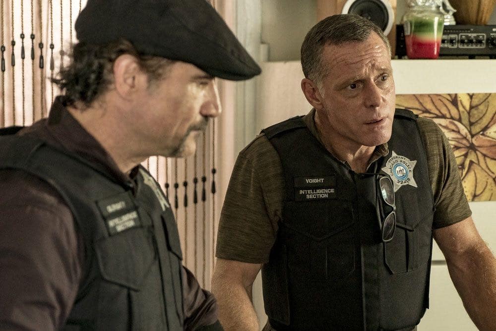 CHICAGO P.D.  -- "Made a Wrong Turn" Episode 402 -- Pictured: Jason Beghe as Hank Voight -- (Photo by: Matt Dinerstein/NBC)
