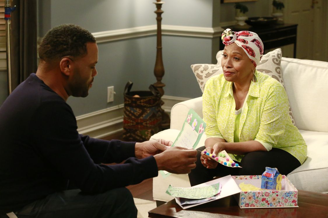 BLACK-ISH - "God" - When Dre discovers that Zoey is questioning her belief in God, he undergoes a crisis of faith and leans on family members and coworkers for their input. Meanwhile, Bow's brother Johan comes to stay with The Johnsons after living abroad and becomes an instant thorn in Dre's side, on "black-ish," WEDNESDAY, SEPTEMBER 28 (9:31-10:00 p.m. EDT), on the ABC Television Network." (ABC/Mitch Haaseth) ANTHONY ANDERSON, JENIFER LEWIS