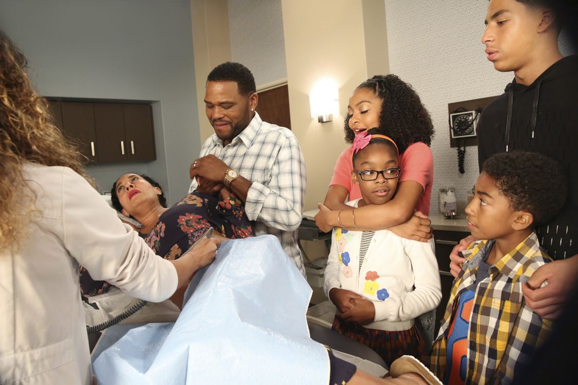 BLACK-ISH - "God" - When Dre discovers that Zoey is questioning her belief in God, he undergoes a crisis of faith and leans on family members and coworkers for their input. Meanwhile, Bow's brother Johan comes to stay with The Johnsons after living abroad and becomes an instant thorn in Dre's side, on "black-ish," WEDNESDAY, SEPTEMBER 28 (9:31-10:00 p.m. EDT), on the ABC Television Network." (ABC/Mitch Haaseth) TRACEE ELLIS ROSS, ANTHONY ANDERSON, MARSAI MARTIN, YARA SHAHIDI, MILES BROWN, MARCUS SCRIBNER