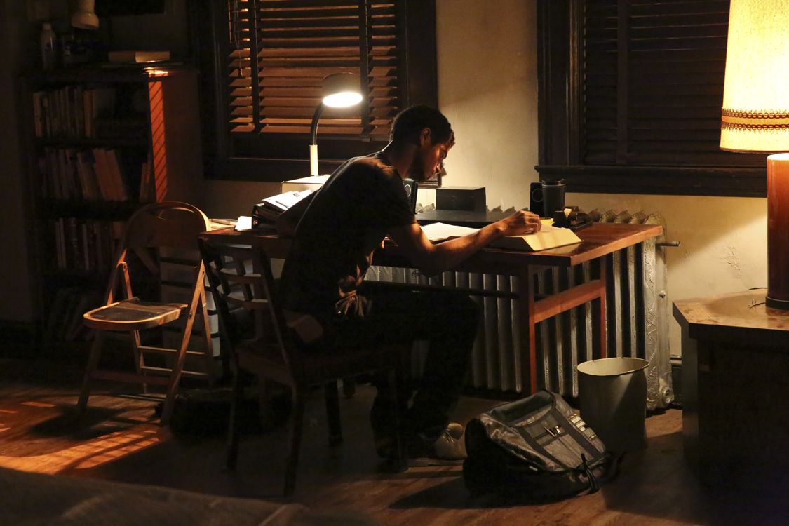 HOW TO GET AWAY WITH MURDER - "We're Good People Now" - With Wallace Mahoney's murder unsolved and Frank's whereabouts unknown, the "Keating 5" struggle to move on with their lives as they enter into their second year of law school. Meanwhile, Annalise's reputation at Middleton University is on the line, so she creates a criminal law clinic where the students will compete to try their own pro bono cases. Annalise also wrestles with a decision involving Frank that could change everything, on the highly anticipated season premiere of "How to Get Away with Murder," THURSDAY, SEPTEMBER 22 (10:00-11:00 p.m. EDT), on the ABC Television Network. (ABC/Mitch Haaseth) ALFRED ENOCH