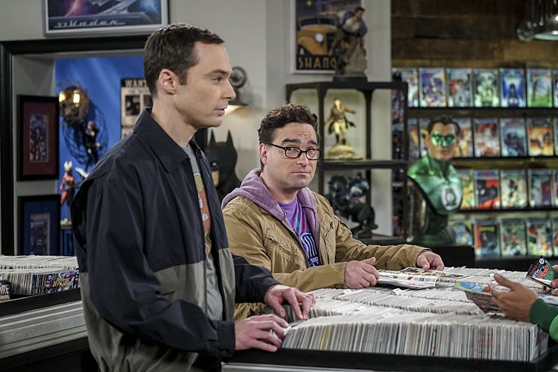 The Veracity Elasticity" -- Pictured: Sheldon Cooper (Jim Parsons) and Leonard Hofstadter (Johnny Galecki). In order to continue living with Sheldon, Amy lies to him about repairs being made to her apartment and they host an "on location" episode of "Fun With Flags" in Penny's apartment. Also, Leonard lets Penny decorate Sheldon's old room after he learns that she has been secretly moving Leonard's collectibles into storage, on THE BIG BANG THEORY, Thursday, Nov. 3 (8:00-8:31 PM, ET/PT), on the CBS Television Network. Photo: Monty Brinton/CBS ÃÂ©2016 CBS Broadcasting, Inc. All Rights Reserved.