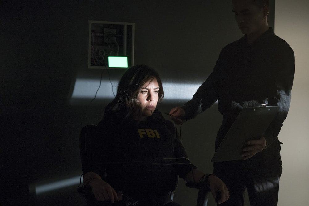 BLINDSPOT -- "Resolves Eleven Myths" Episode 207 -- Pictured: Audrey Esparza as Tasha Zapata -- (Photo by: Virginia Sherwood/NBC)