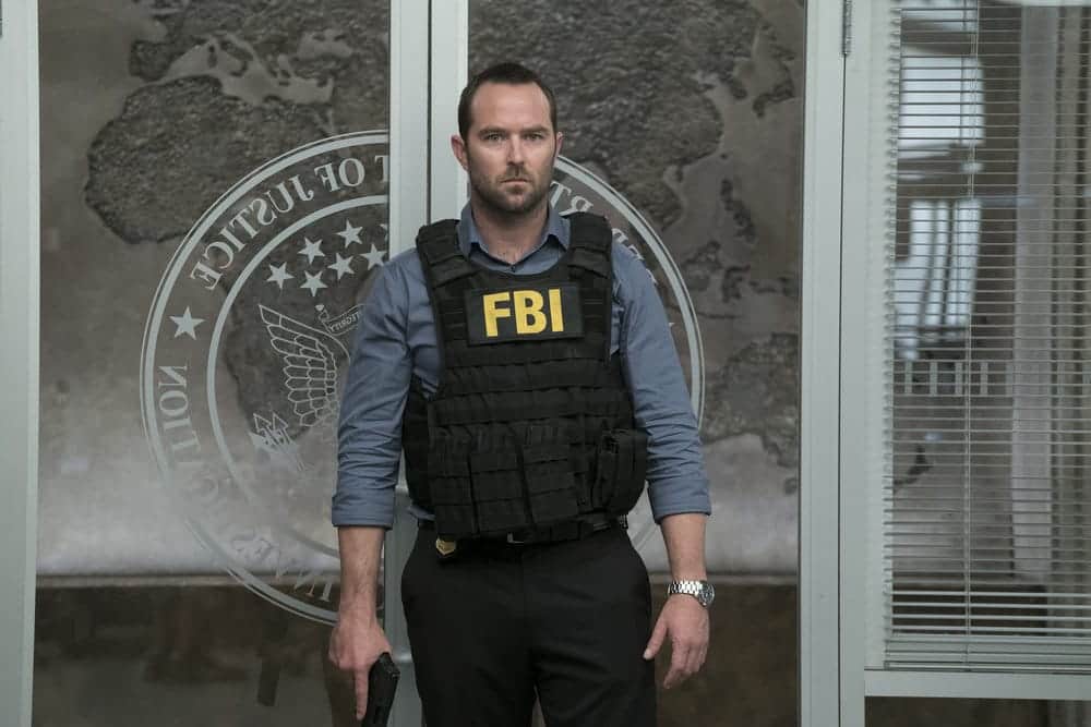 BLINDSPOT -- "Resolves Eleven Myths" Episode 207 -- Pictured: Sullivan Stapleton as Kurt Weller -- (Photo by: Virginia Sherwood/NBC)