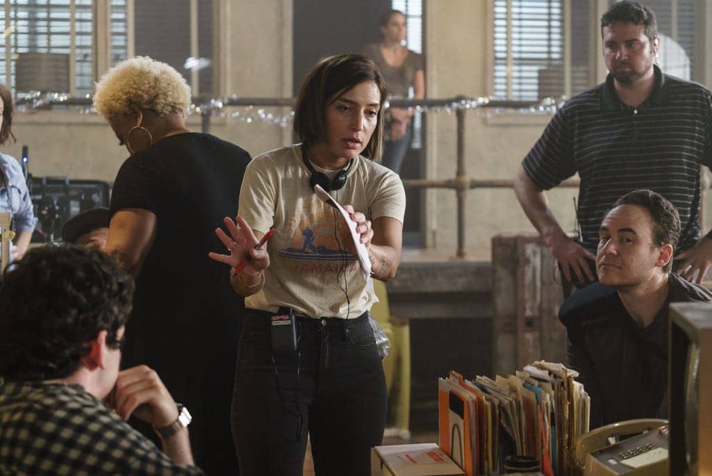 BTS, Director Reed Morano - Halt and Catch Fire _ Season 3, Episode 8  - Photo Credit: Tina Rowden/AMC