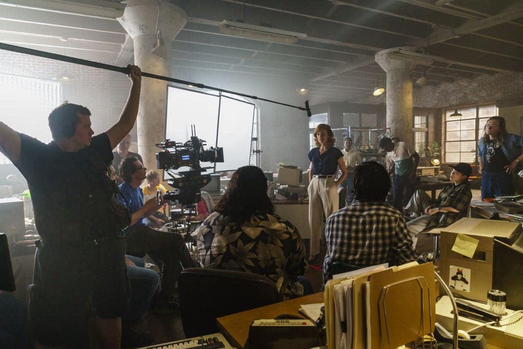 BTS, Kerry Bishe as Donna Clark - Halt and Catch Fire _ Season 3, Episode 8  - Photo Credit: Tina Rowden/AMC