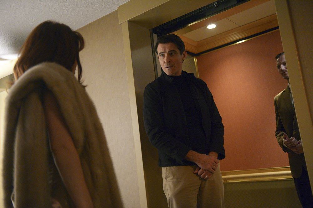 TIMELESS -- "Atomic City" Episode 102 -- Pictured: Goran Visnjic as Garcia Flynn -- (Photo by: Sergei Bachlakov/NBC)