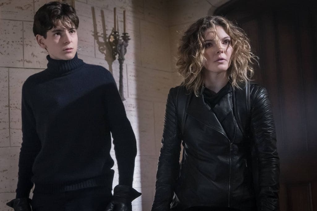 GOTHAM: L-R: David Mazouz and Camren Bicondova in the "Mad City: Beware the Green-Eyed Monster” episode of GOTHAM airing Monday, Nov. 28 (8:00-9:01 PM ET/PT) on FOX. Cr: Jeff Neumann/FOX.