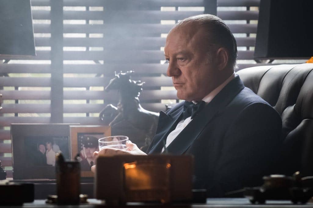 GOTHAM: Guest star John Doman in the "Mad City: Beware the Green-Eyed Monster” episode of GOTHAM airing Monday, Nov. 28 (8:00-9:01 PM ET/PT) on FOX. Cr: Jeff Neumann/FOX.