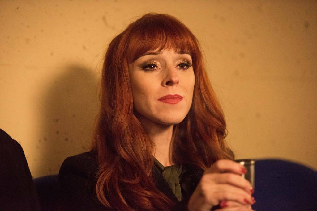 Supernatural --"Family Feud"-- SN1213a_0420.jpg -- Pictured: Ruth Connell as Rowena 
