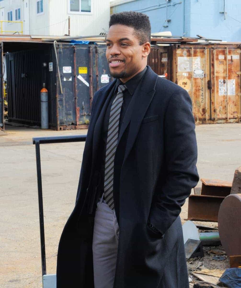 "The Ballad of Lady Frances" -- The police call in Holmes and Watson to consult on a homicide "heard" by a cutting edge gunshot detection system when they can't find any tangible evidence that a crime was committed. Also, Sherlock and Joan become suspicious of Shinwell when he's the target of a drive-by shooting that reveals a connection between him and an unsolved murder, on ELEMENTARY, Sunday, March 19 (10:00-11:00 PM, ET/PT) on the CBS Television Network. Pictured Jon Michael Hill as Detective Marcus Bell  Photo:  Jeff Neira/CBS ÃÂ©2017 CBS Broadcasting, Inc. All Rights Reserved