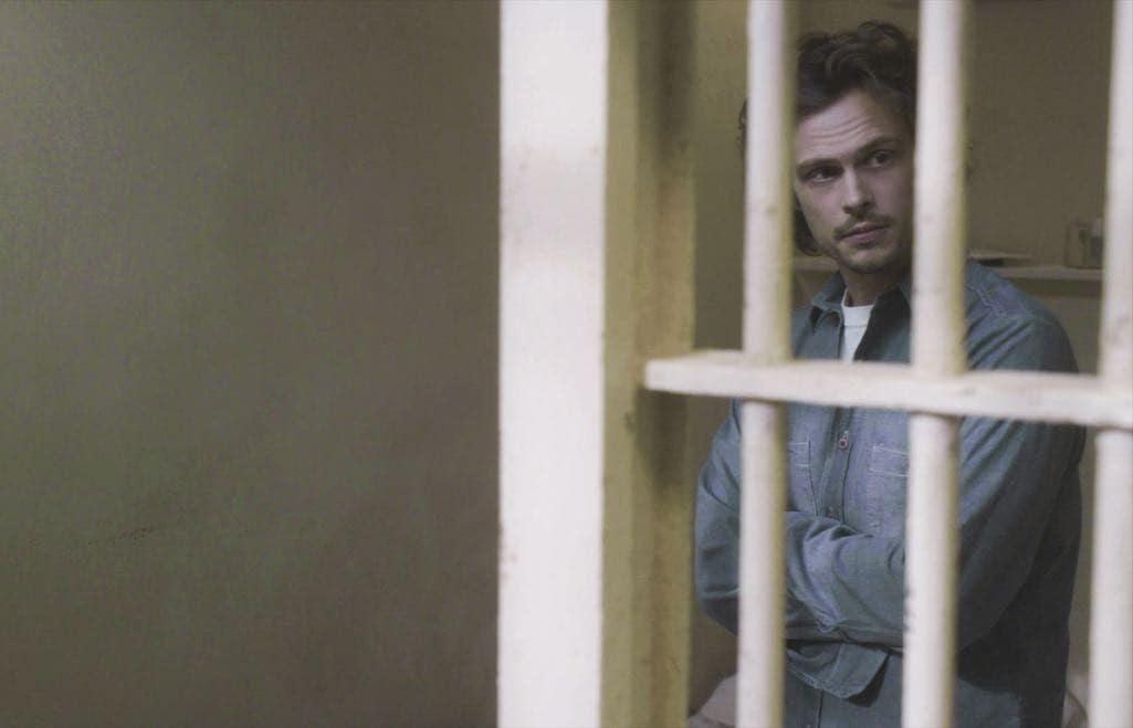 Matthew Gray Gubler (Dr. Spencer Reid) In Prison On Criminal Minds