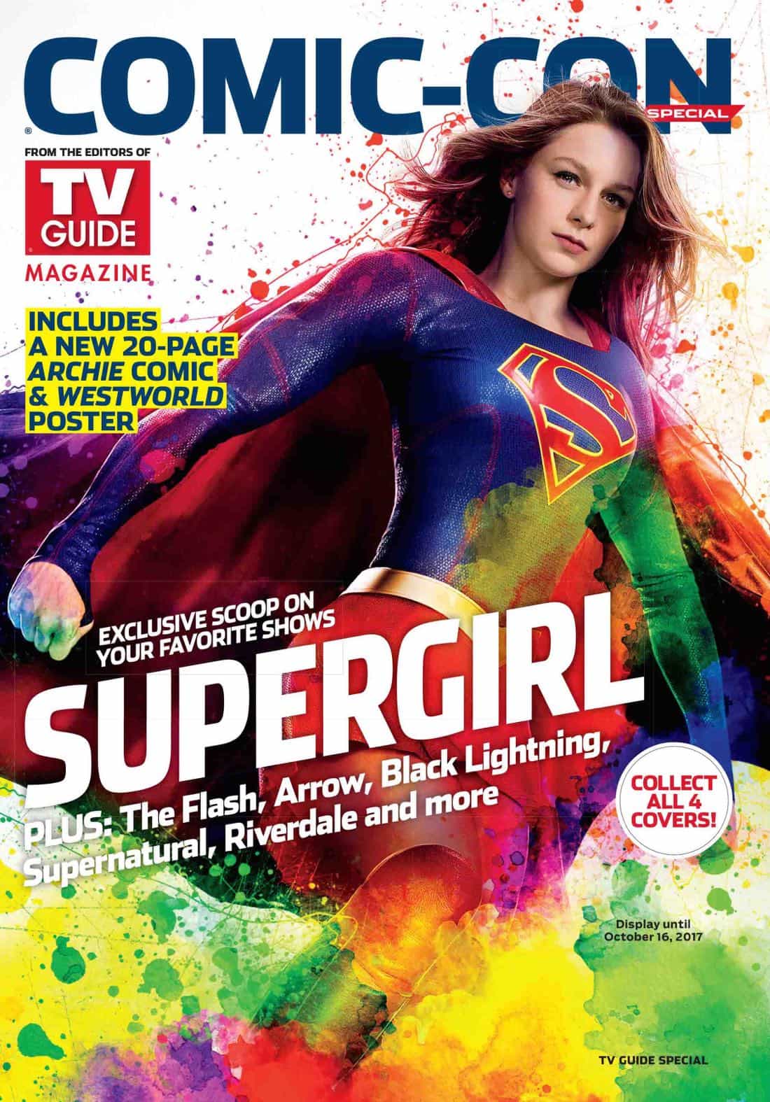 Supergirl TV Guide Comic Con 2017 Cover Supergirl-TVGM-cover