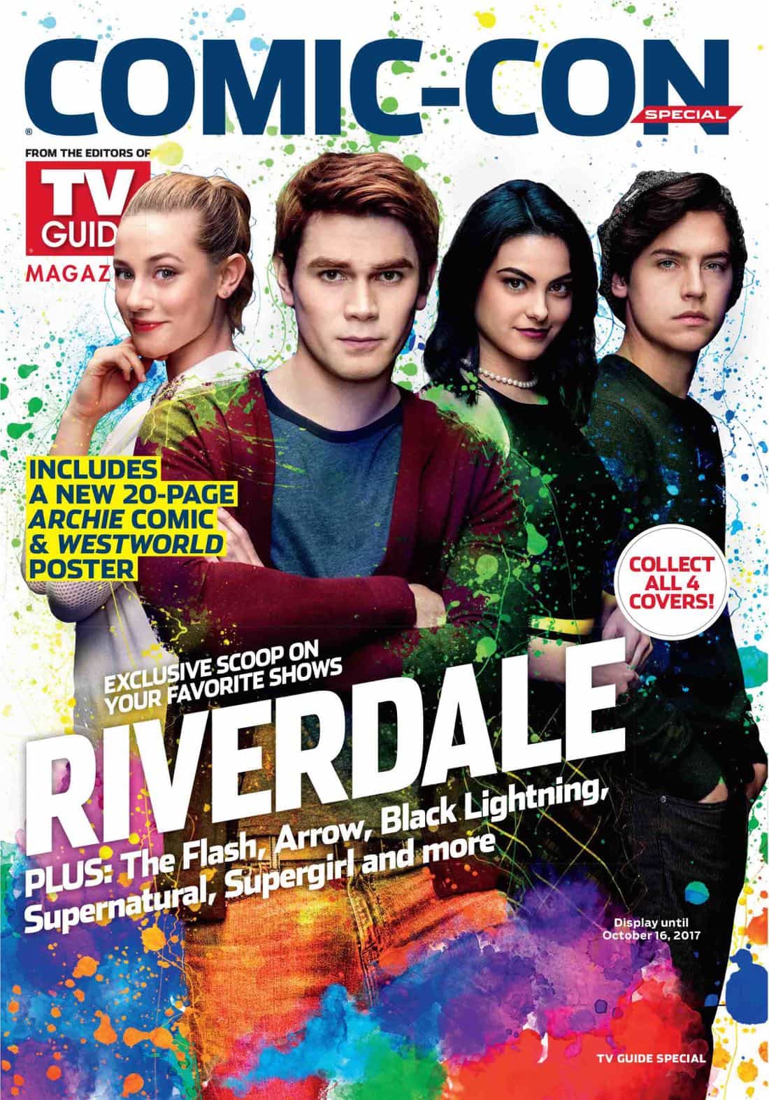 Riverdale TV Guide Comic Con 2017 Cover Riverdale-TVGM-cover