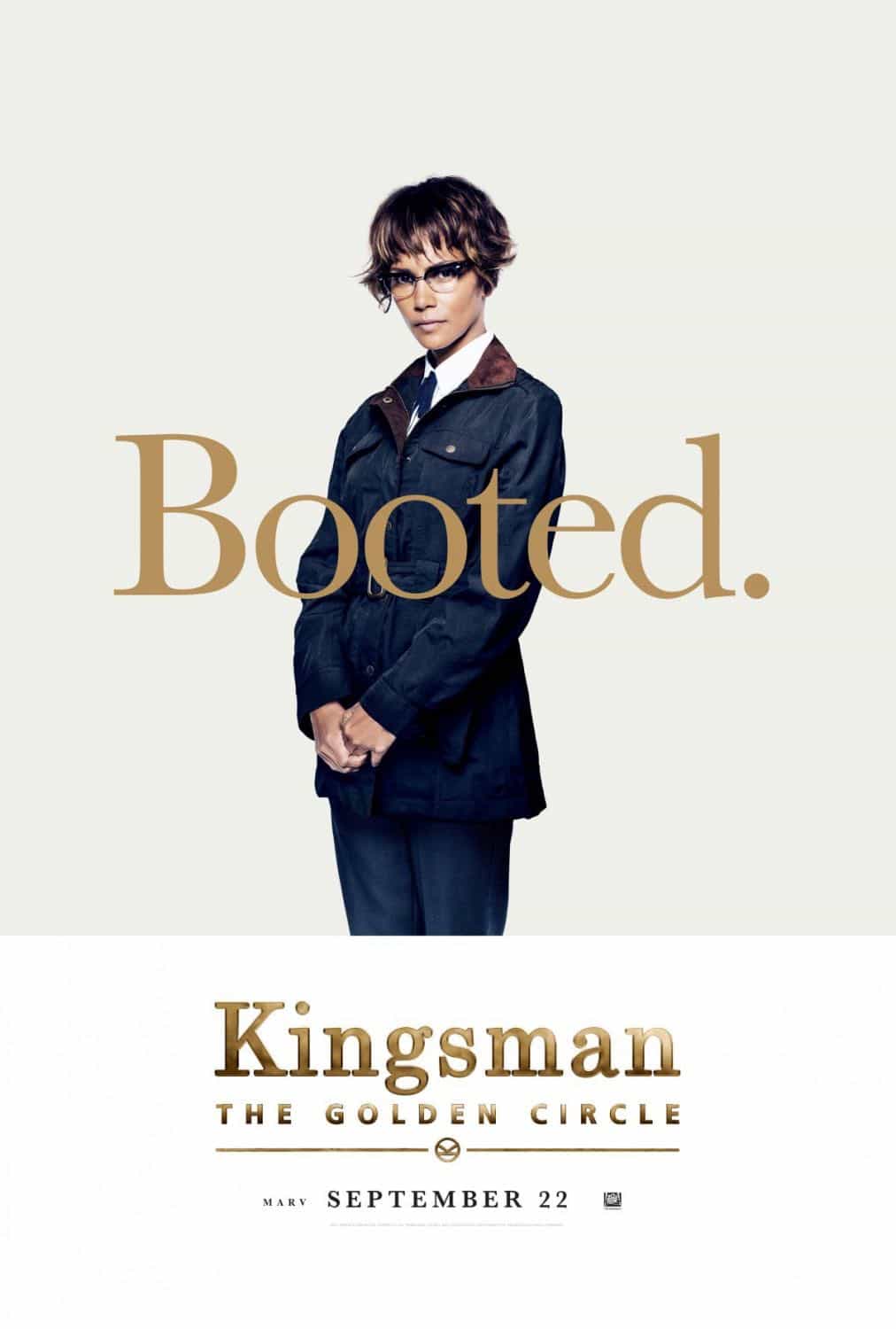 KINGSMAN THE GOLDEN CIRCLE Character Poster Halle Berry KINGSMAN THE GOLDEN CIRCLE Character Poster Halle Berry