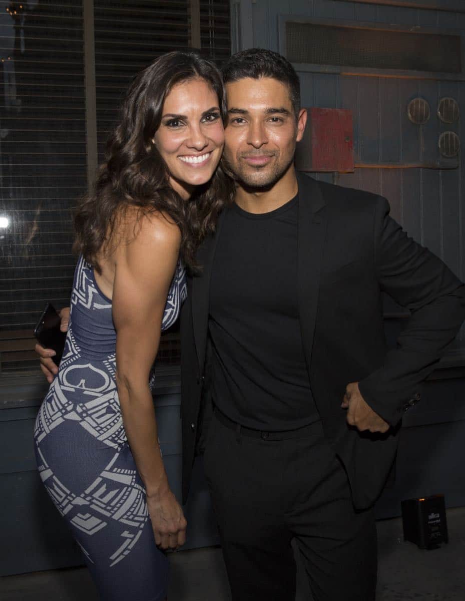 Daniela Ruah and Wilmer Valderrama at the CBS Summer Soirée for the annual TCA press tour, held on August 1, 2017 in Los Angeles, CA. Photo: Jon Endow/CBS é2017 Broadcasting Inc. All Rights Reserved