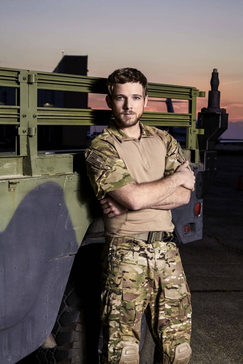 Max Thieriot of the CBS series SEAL Team. Photo: Cliff Lipson/CBS ©2017 CBS Broadcasting, Inc. All Rights Reserved Max Thieriot of the CBS series SEAL Team. Photo: Cliff Lipson/CBS ©2017 CBS Broadcasting, Inc. All Rights Reserved