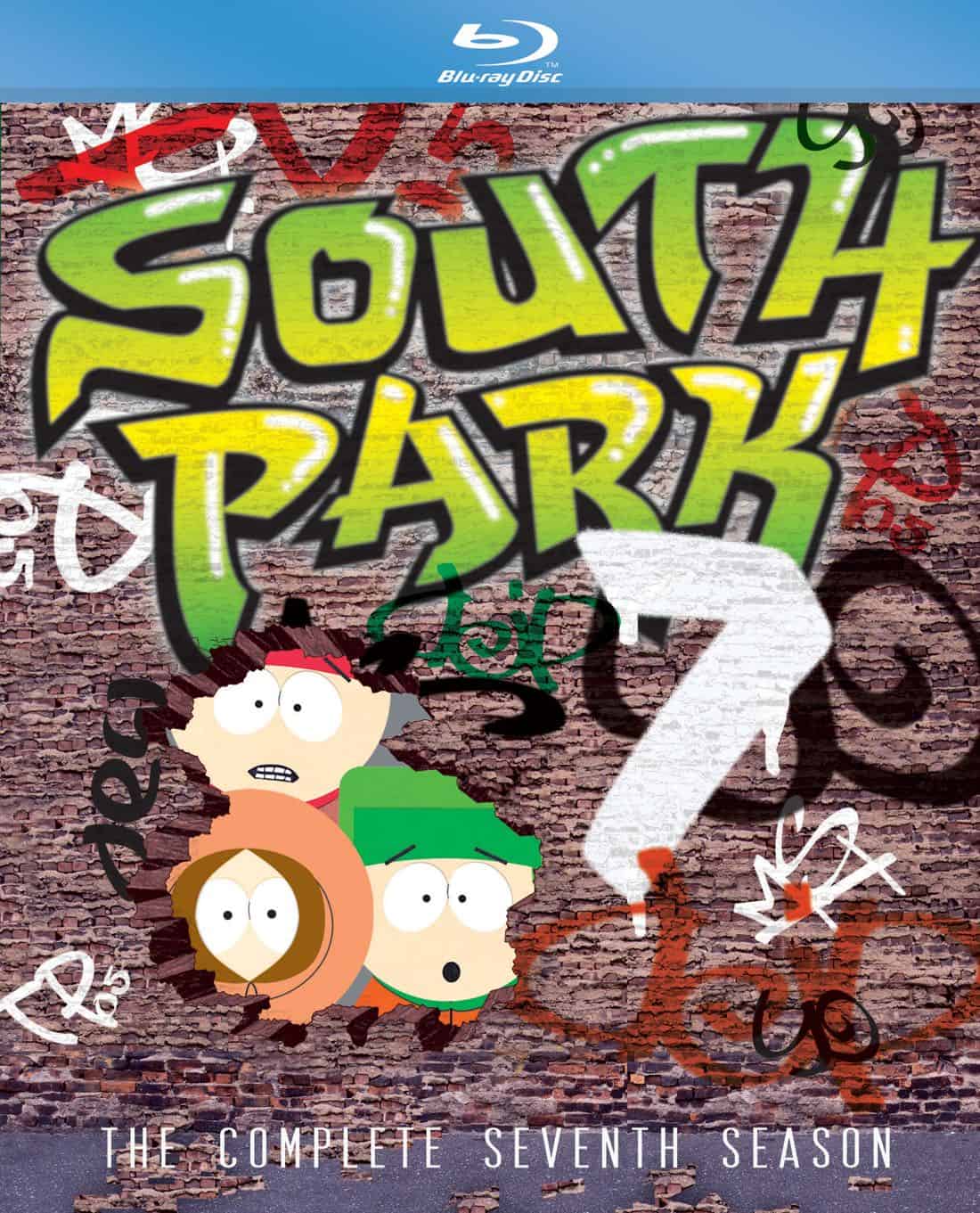 SOUTH PARK Seasons 6-11 Blu-ray Prize Pack Giveaway 3 SP S7 BD Flat