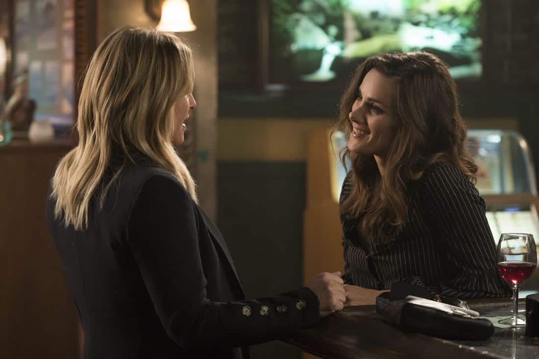 GREYS ANATOMY - "Harder, Better, Faster, Stronger" - April is in charge of the new Grey Sloan Surgical Innovation Contest, and the doctors are eager to start their projects. Meanwhile, Catherine's old friend has a shocking idea for Catherine and Jackson; and Meredith treats a returning patient who inspires her project, on "Grey's Anatomy," THURSDAY, FEB. 8 (8:00-9:00 p.m. EST), on The ABC Television Network. (ABC/Mitch Haaseth) JESSICA CAPSHAW, STEFANIA SPAMPINATO