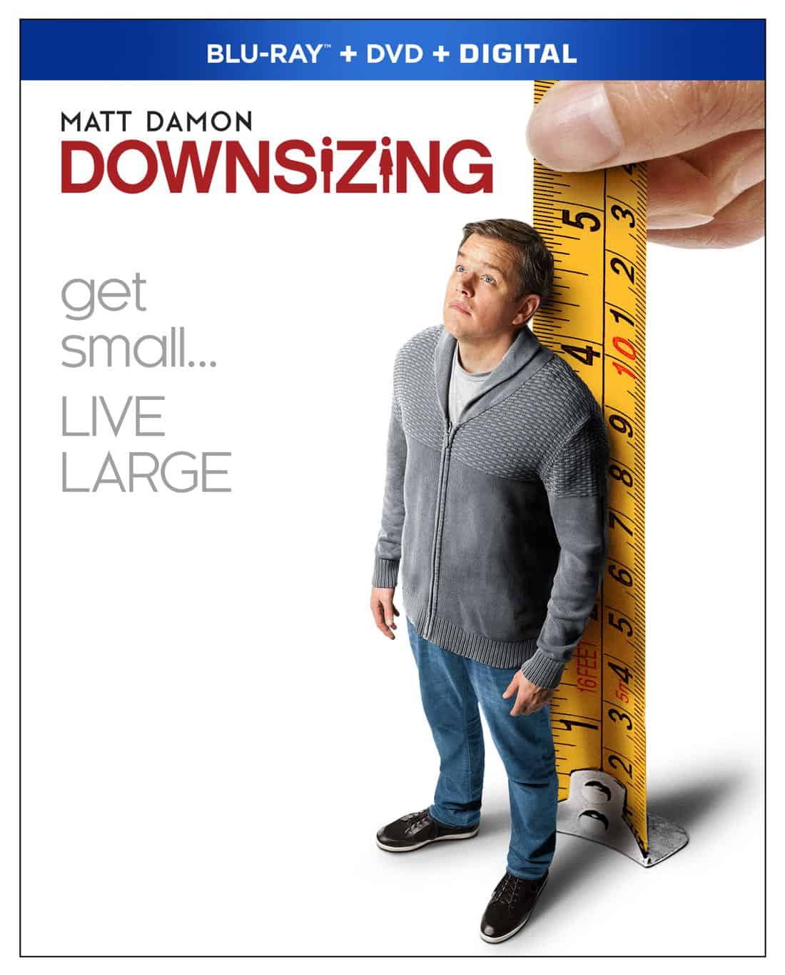 Downsizing Blu-ray + DVD + Digital Downsizing-Bluray