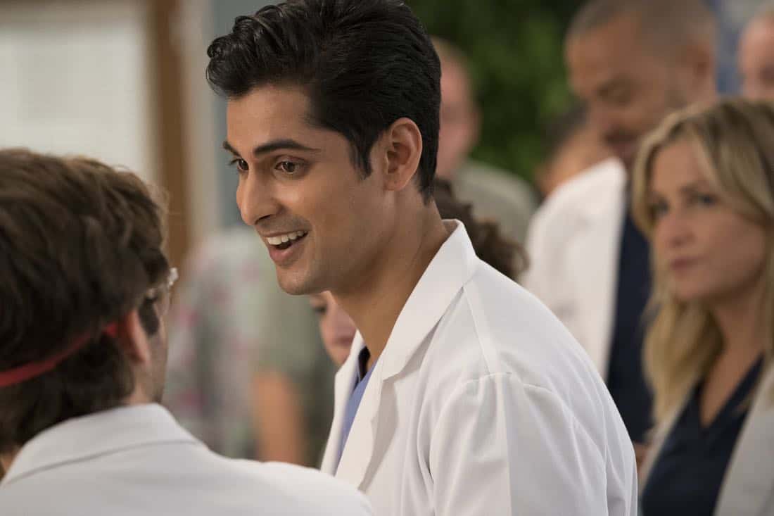 GREY'S ANATOMY - "You Really Got a Hold on Me" - Seattle firefighters Ben Warren and Andy Herrera head to Grey Sloan after rescuing two boys that are injured in a house fire. With one of the boys' lives literally in Andy's hands, her skills are put to the test. Meanwhile, the doctors are hard at work on their projects for the Grey Sloan Surgical Innovation Contest; and Amelia brings Tom Koracick in to consult on her and Alex's patient, on a special, TGIT Crossover Event episode of "Grey's Anatomy," THURSDAY, MARCH 1 (8:00-9:00 p.m. EST), on The ABC Television Network. (ABC/Mitch Haaseth) RUSHI KOTA