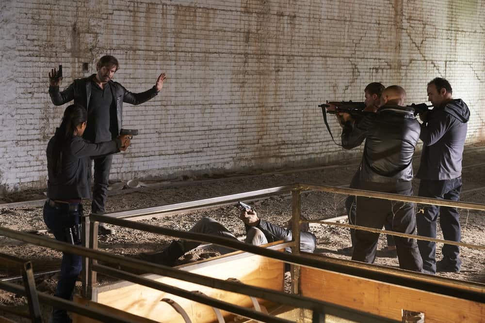 TAKEN -- "Charm School" Episode 2036-- Pictured: Clive Standen as Bryan Mills -- (Photo by: Steve Wilkie/NBC)