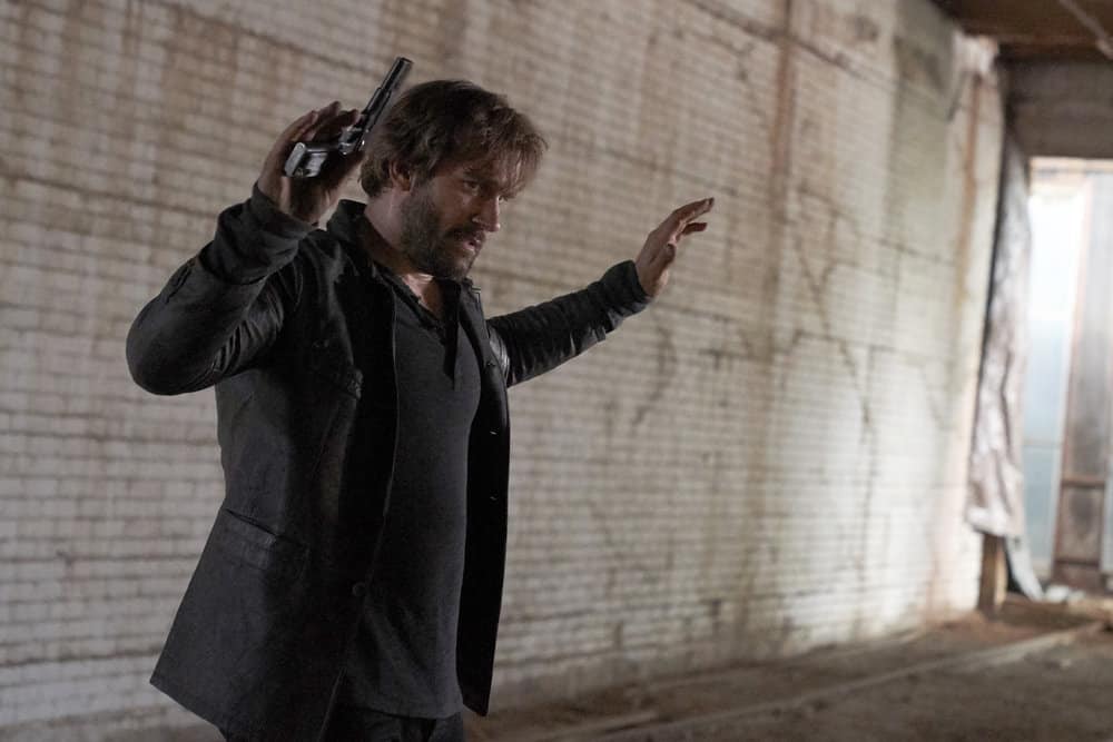 TAKEN -- "Charm School" Episode 206 -- Pictured: Clive Standen as Bryan Mills -- (Photo by: Steve Wilkie/NBC)