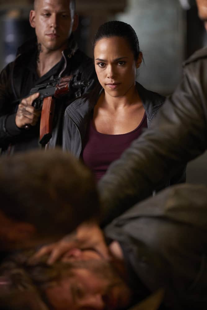 TAKEN -- "Charm School" Episode 206 -- Pictured: Jessica Camacho as Santana -- (Photo by: Steve Wilkie/NBC)