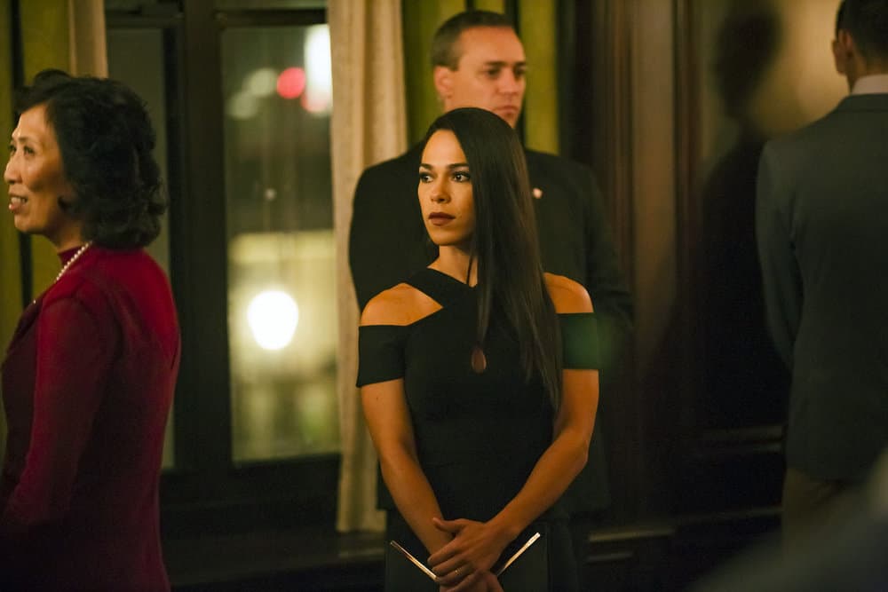 TAKEN -- "Charm School" Episode 206 -- Pictured: Jessica Camacho as Santana -- (Photo by Jan Thijs/NBC)