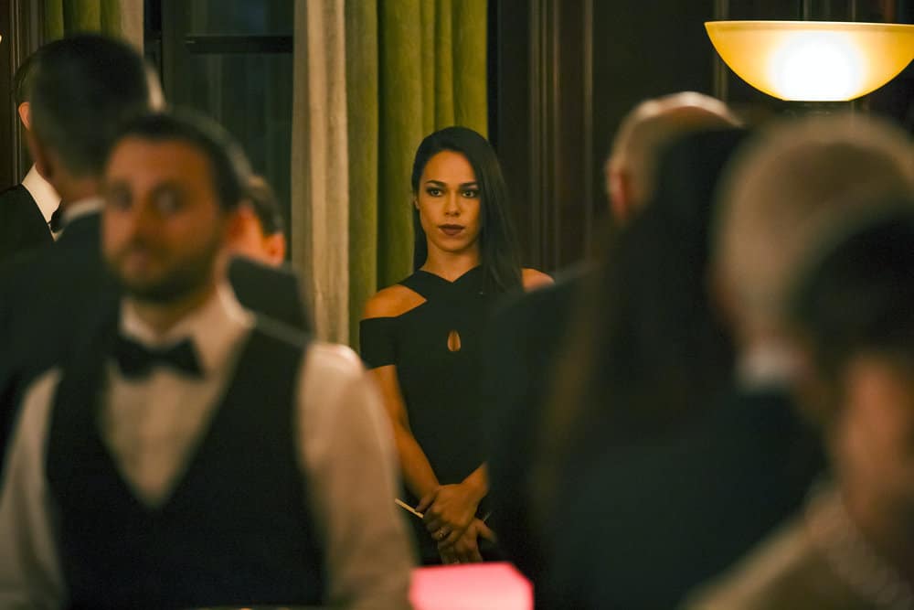 TAKEN -- "Charm School" Episode 206 -- Pictured: Jessica Camacho as Santana -- (Photo by Jan Thijs/NBC)