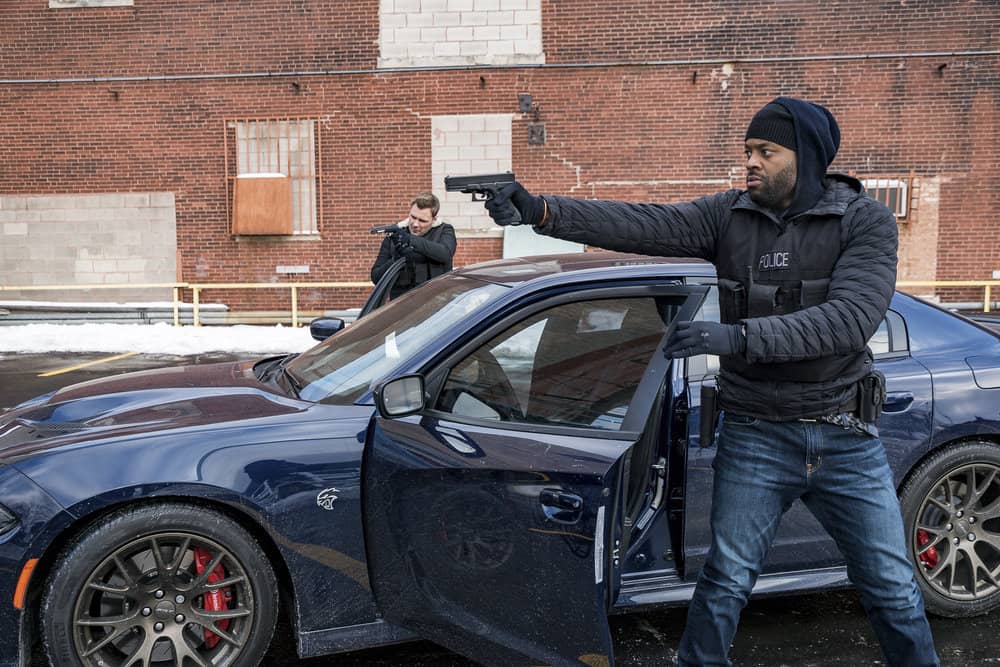 CHICAGO P.D. Season 5 Episode 17 Photos Breaking Point 5 CHICAGO P.D. -- "Breaking Point" Episode 517 -- Pictured: Patrick John Flueger as Adam Ruzek, LaRoyce Hawkins as Kevin Atwater -- (Photo by: Matt Dinerstein/NBC)