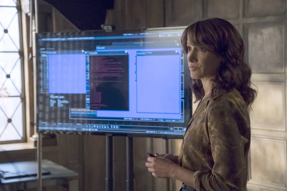 TAKEN -- "Invitation Only" Episode 207 -- Pictured: Jennifer Beals as Christina Hart -- (Photo by: Panagiotis Pantazidis/NBC)
