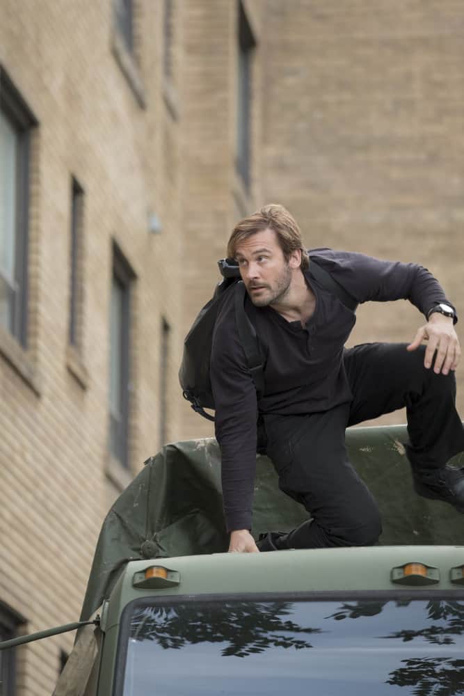 TAKEN -- "Invitation Only" Episode 207 -- Pictured: Clive Standen as Bryan Mills -- (Photo by: Panagiotis Pantazidis/NBC)