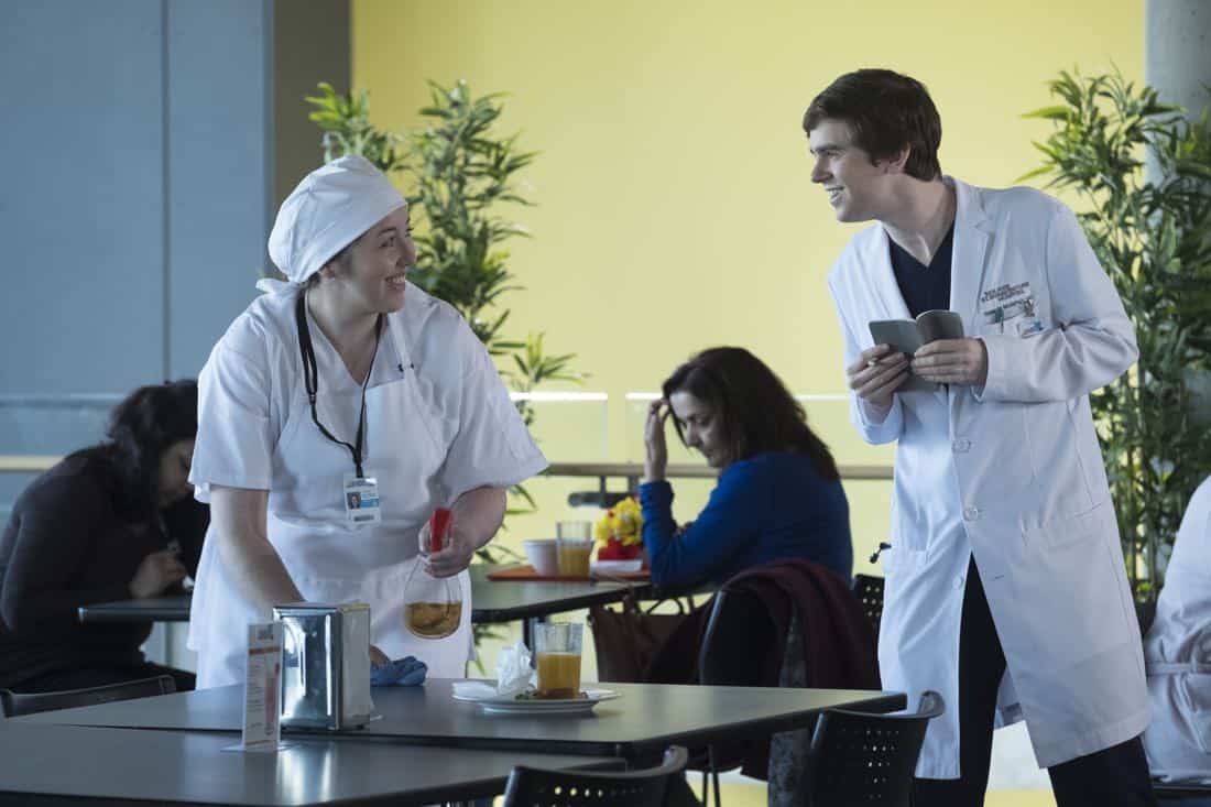 THE GOOD DOCTOR - "Smile" - Dr. Shaun Murphy questions the need for an elective surgery that will allow his young patient to smile for the first time. Meanwhile, Dr. Claire Brown and Dr. Morgan Reznick discover that their patient lied about her identity, on "The Good Doctor," MONDAY, MARCH 19 (10:00-11:00 p.m. EDT), on The ABC Television Network. (ABC/Jeff Weddell) FREDDIE HIGHMORE