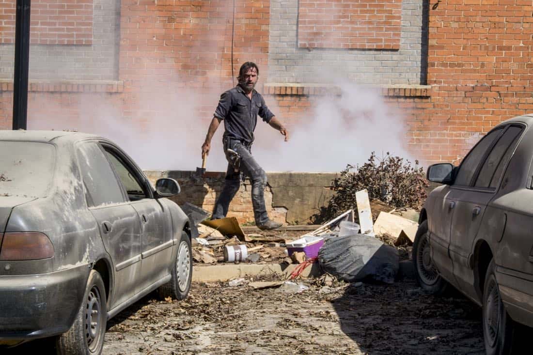 THE WALKING DEAD Season 8 Episode 12 Photos The Key 7 Andrew Lincoln as Rick Grimes - The Walking Dead _ Season 8, Episode 12 - Photo Credit: Gene Page/AMC