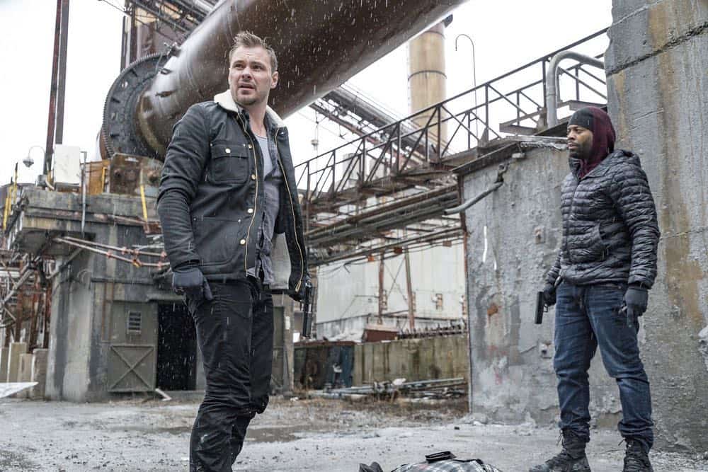 CHICAGO P.D. -- "Ghosts" Episode 518 -- Pictured: (l-r) Patrick John Flueger as Adam Ruzek, LaRoyce Hawkins as Kevin Atwater -- (Photo by: Matt Dinerstein/NBC) CHICAGO P.D. -- "Ghosts" Episode 518 -- Pictured: (l-r) Patrick John Flueger as Adam Ruzek, LaRoyce Hawkins as Kevin Atwater -- (Photo by: Matt Dinerstein/NBC)