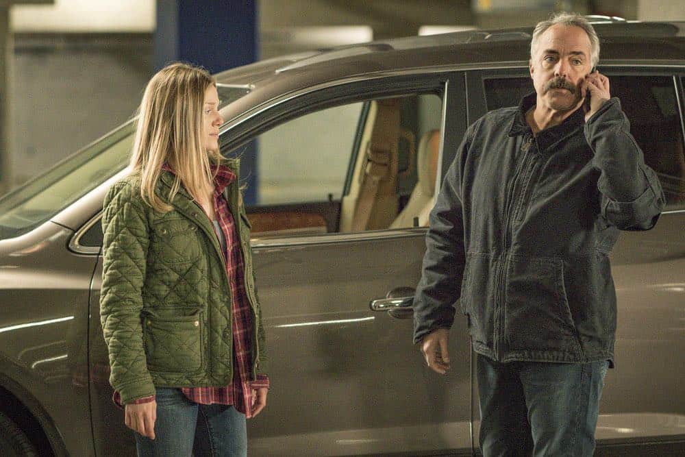 CHICAGO P.D. Season 5 Episode 18 Photos Ghosts 1 CHICAGO P.D. -- "Ghosts" Episode 518 -- Pictured: (l-r) Tracy Spiridakos as Hailey Upton, Titus Welliver as Ronald Booth -- (Photo by: Matt Dinerstein/NBC)
