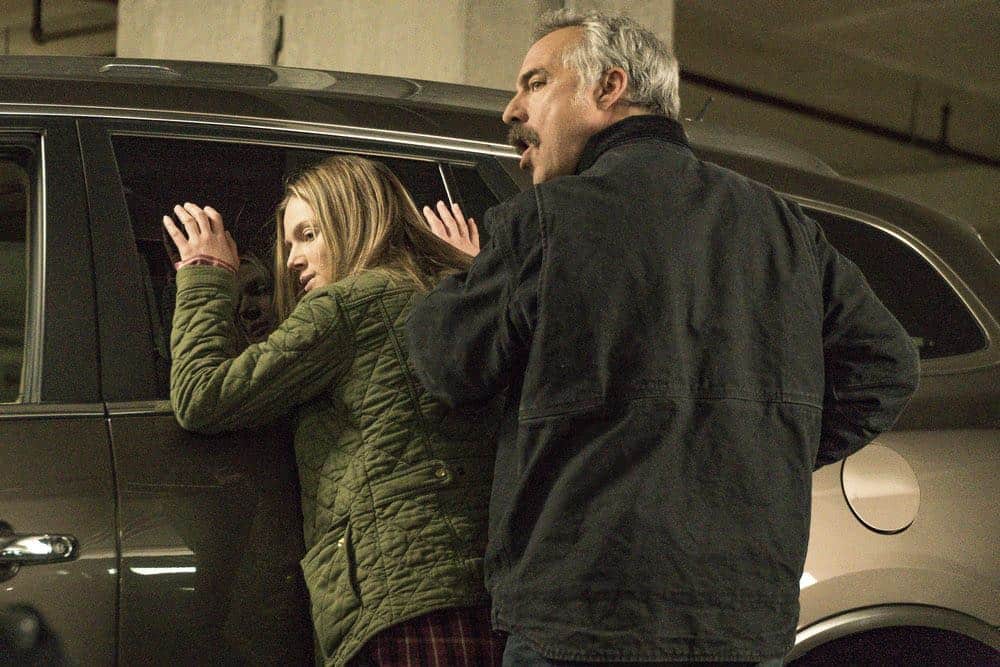 CHICAGO P.D. Season 5 Episode 18 Photos Ghosts 2 CHICAGO P.D. -- "Ghosts" Episode 518 -- Pictured: (l-r) Tracy Spiridakos as Hailey Upton, Titus Welliver as Ronald Booth -- (Photo by: Matt Dinerstein/NBC)